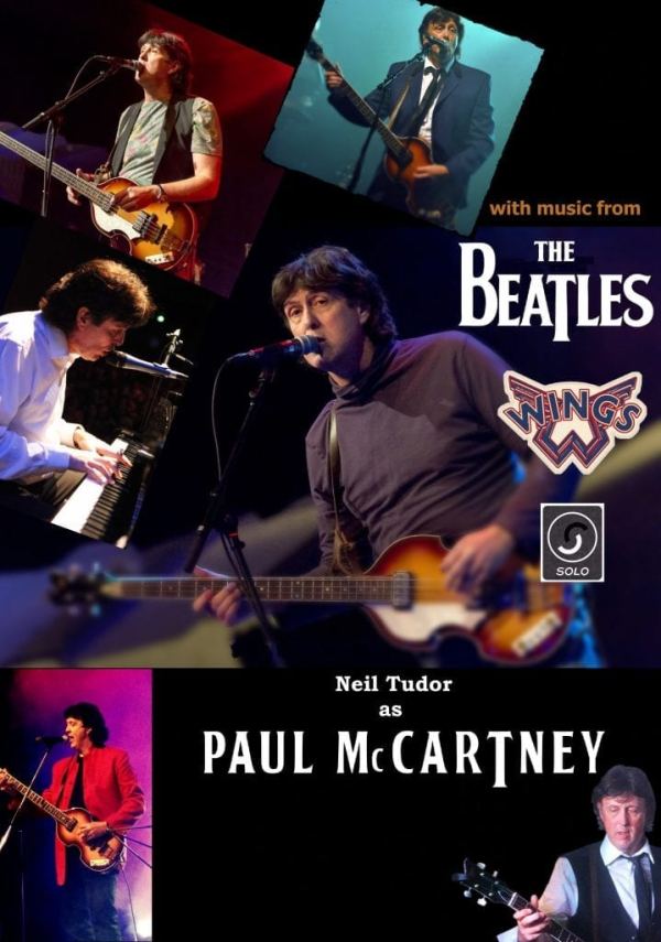 NEIL TUDOR AS PAUL MCCARTNEY AND BEATLES TRIBUTE