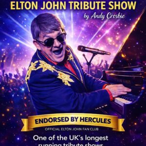ANDY CROSBIE AS SIR ELTON JOHN