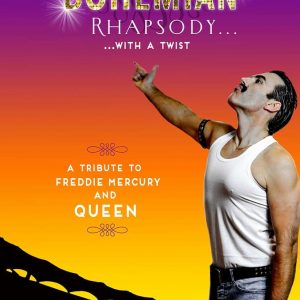 KARL JOHNSON AS FREDDIE MERCURY
