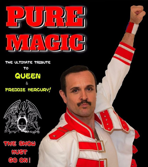 FREDDIE MERCURY BY MARK SANDERS
