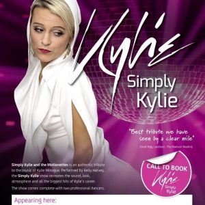 KELLY FEENEY AS KYLIE MINOGUE TRIBUTE