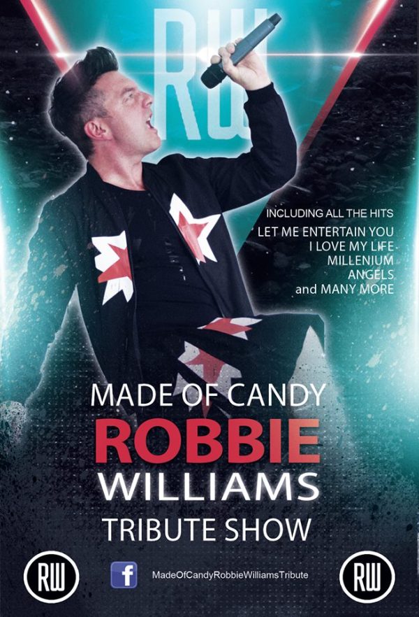 Dean Betton as Robbie Williams
