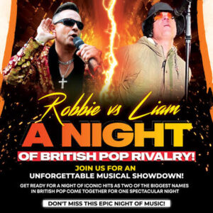 LEE Pashley AS ROBBIE WILLIAMS
