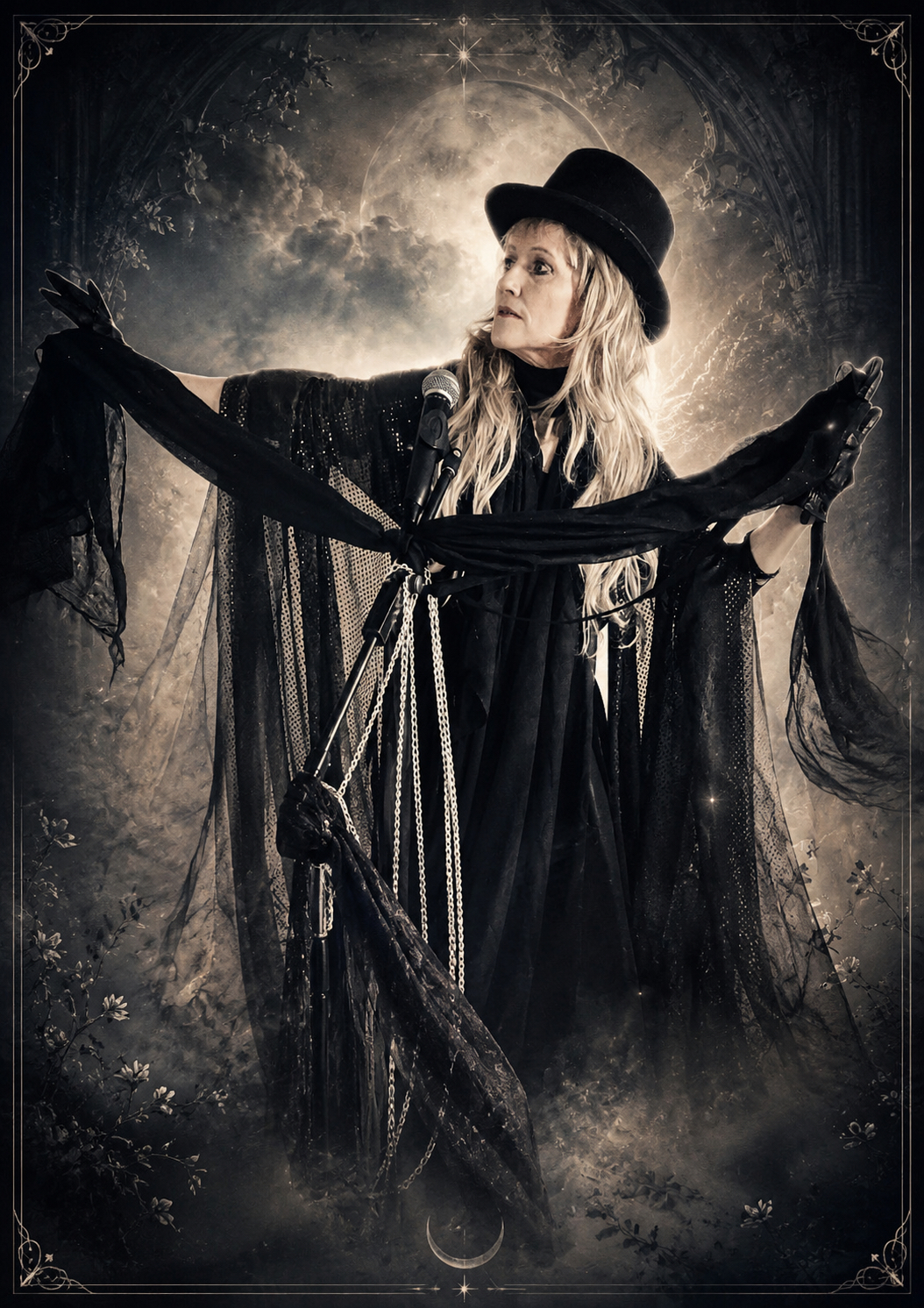 Lorrie brown as Stevie Nicks